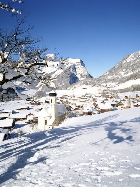 Schoppernau Bregenzerwald Winter