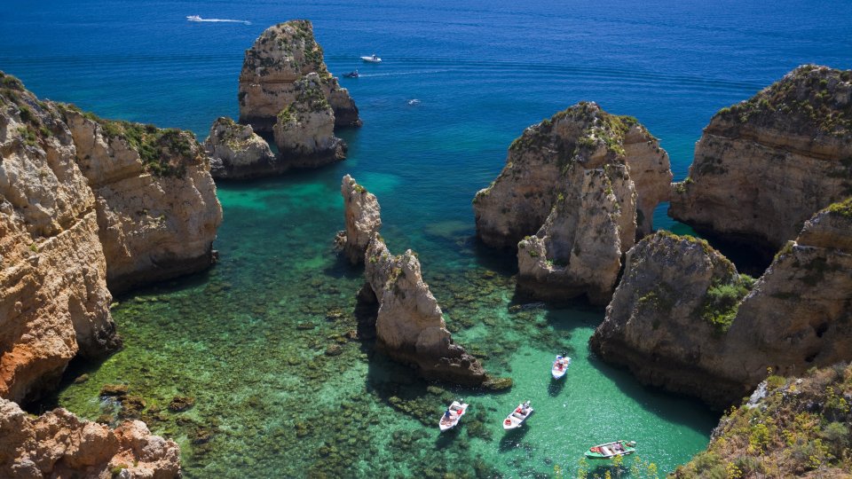 Algarve Lagos Ponta Da Piedade