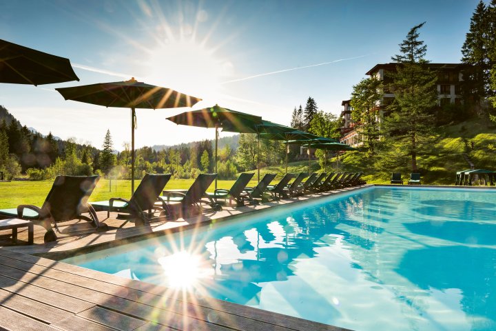 Schloss Elmau Outdoor Pool