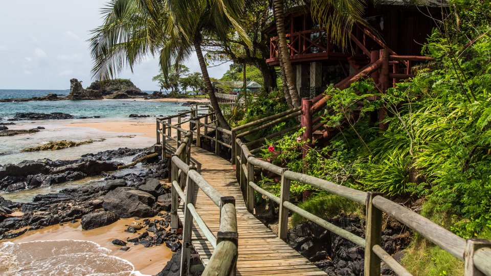 Travel To Principe Luxury Hotel Beach