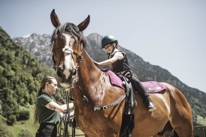 Feuerstein Family Resort South Tyrol Horse Riding