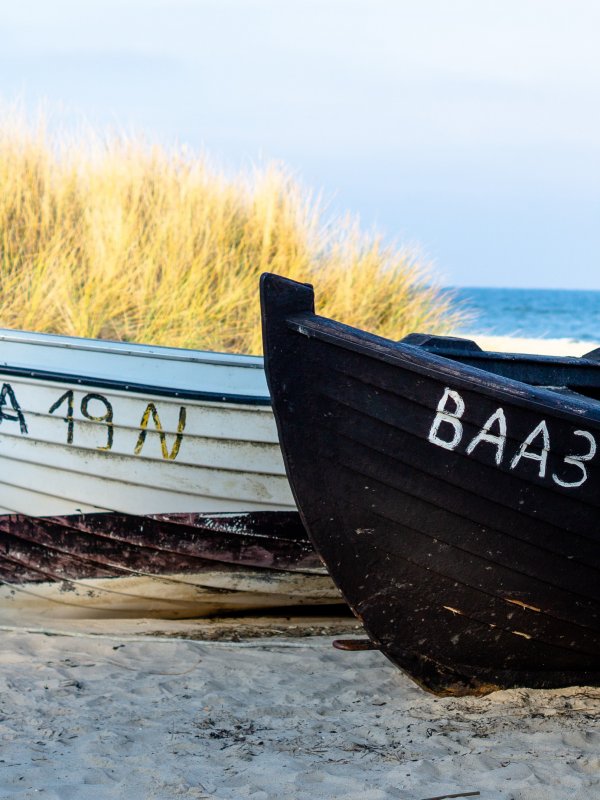 Ruegen Germany Beach Family Holiday Boats