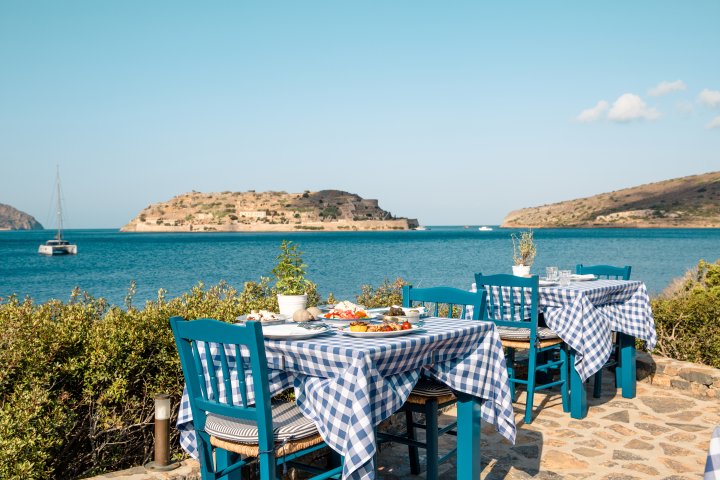 Crete Best Beach Restaurant Phaea Blue Resort