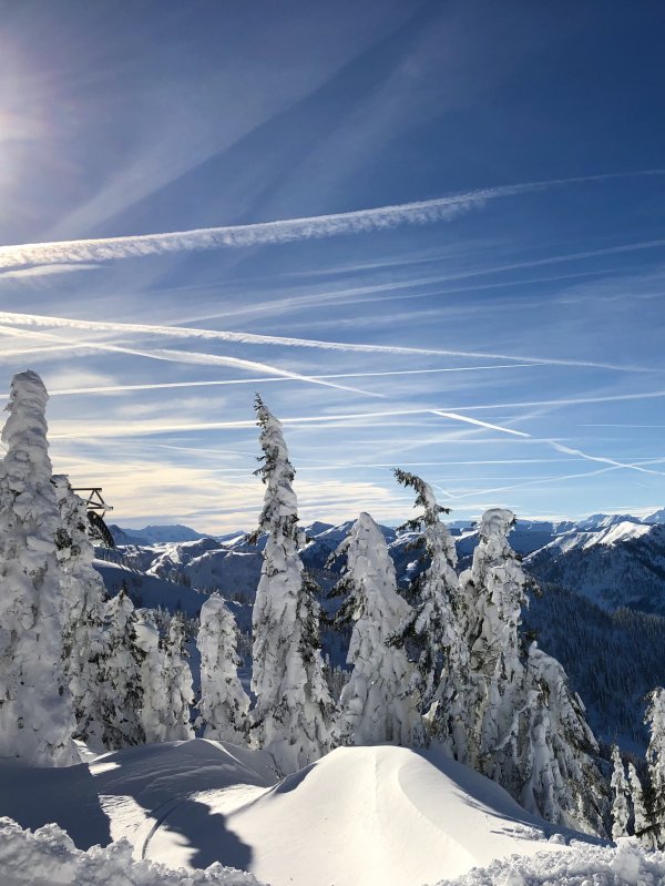 22 Wagrain Kleinarl Winter Paragleiten 1