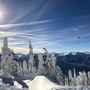 22 Wagrain Kleinarl Winter Paragleiten 1