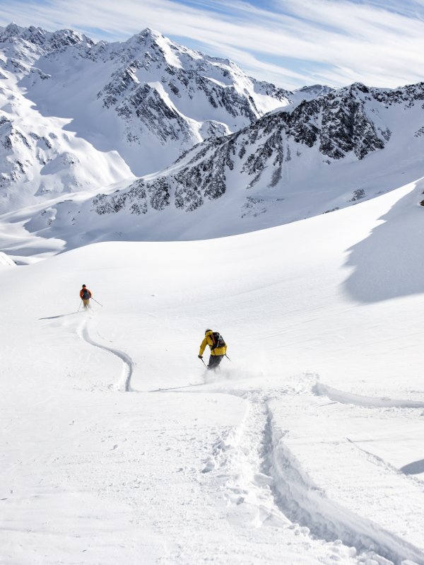 Davos Kloster Offpiste Freeride