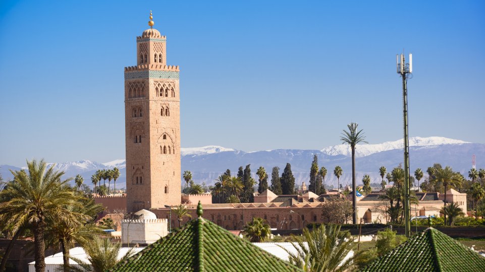 Morocco Marrakech Minarett Koutoubia Luxury Family Travel
