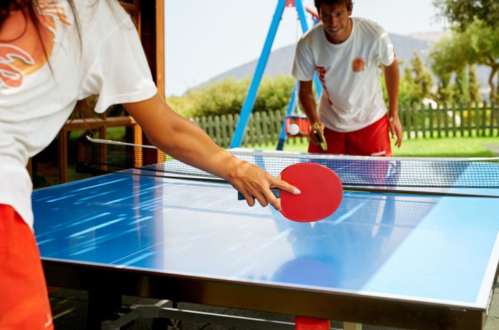 Luxury Familx Travel Village Heights Crete Tabletennis