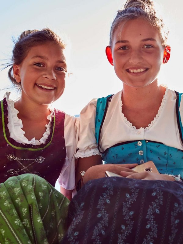 Lake Tegernsee Bavaria Girls In Dirndl