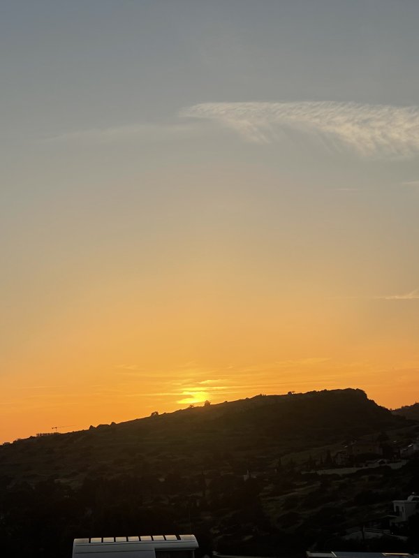 Cyprus limassol sunset view