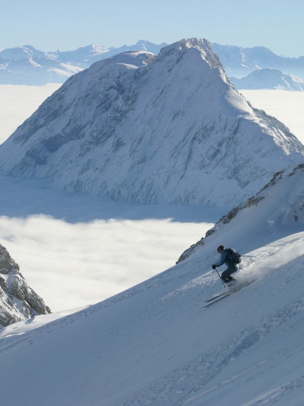 Zugspitze Offpiste Skiing Luxury Family Travel