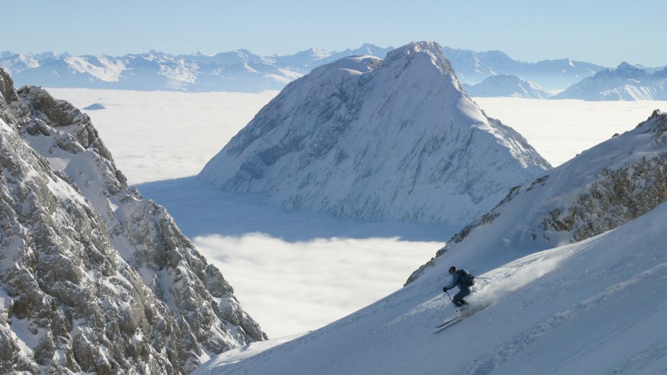 Zugspitze Offpiste Skiing Luxury Family Travel
