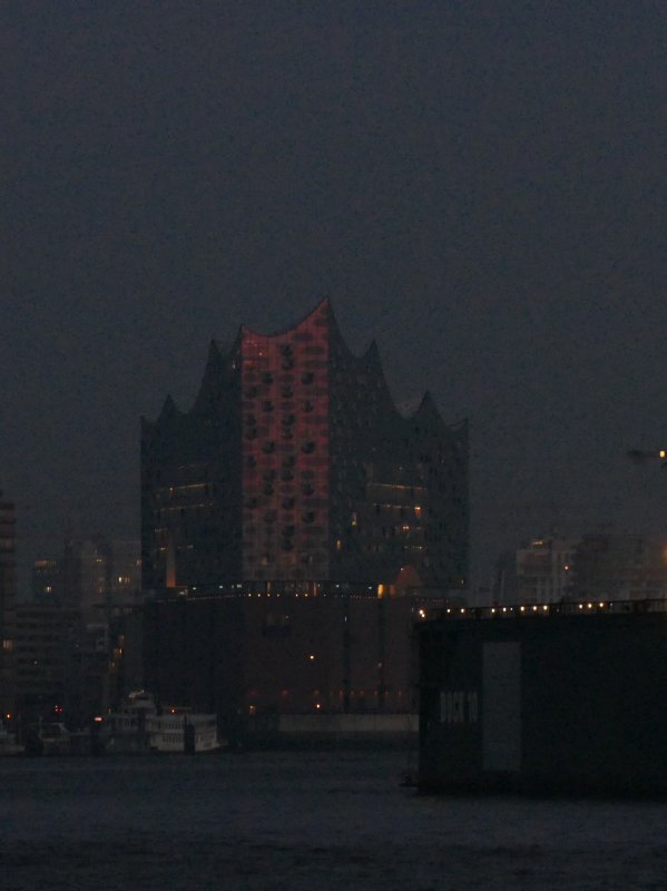 Elbphilharmonie Hamburg By Night