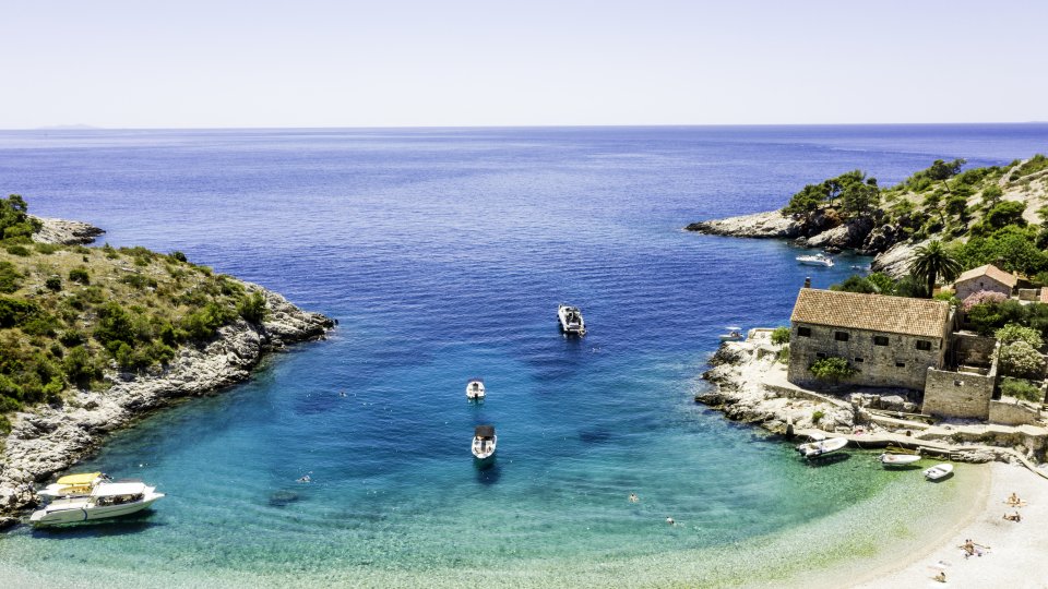 Hvar Island Secluded Beach Croatia