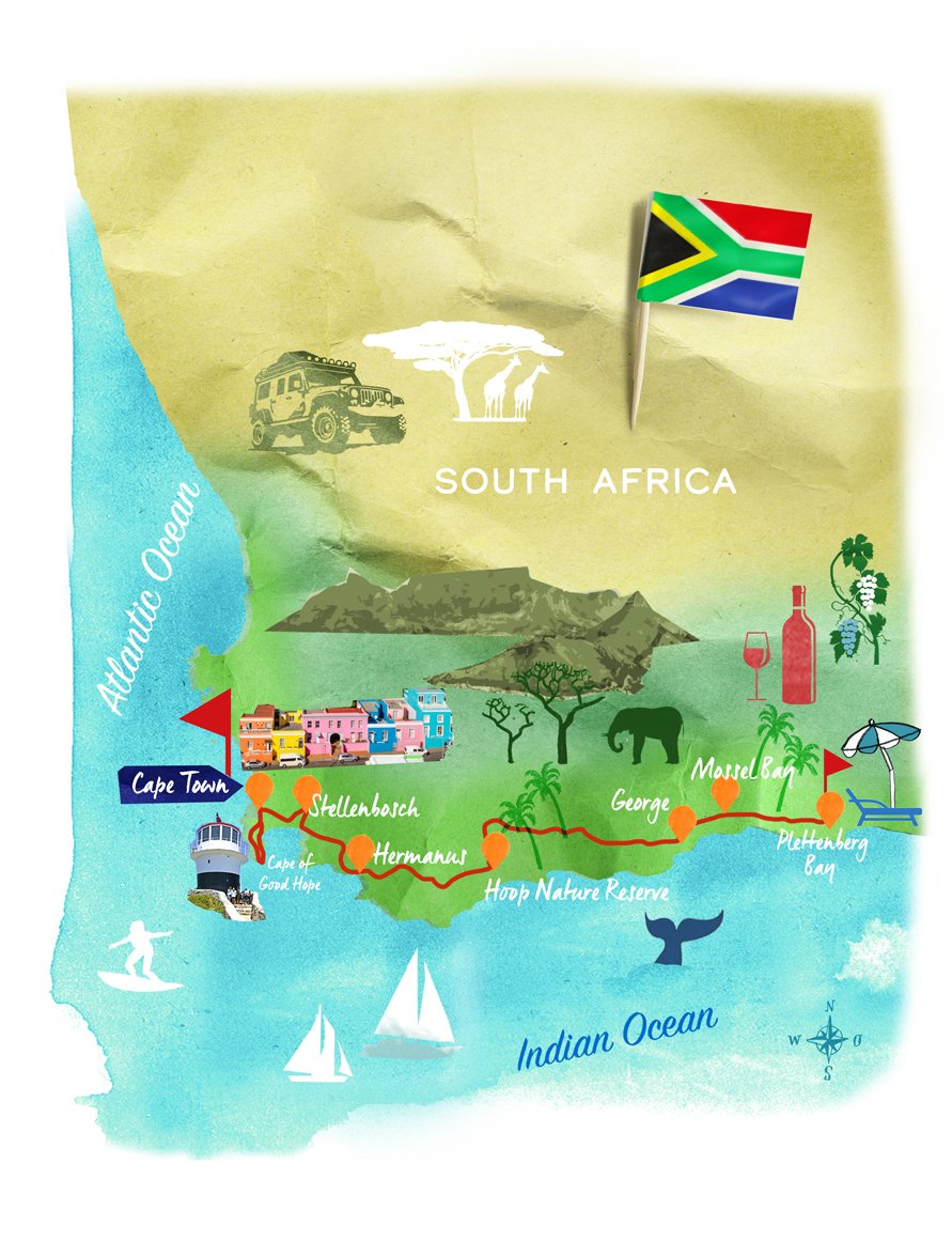 Road trip south africa cape town garden route safari