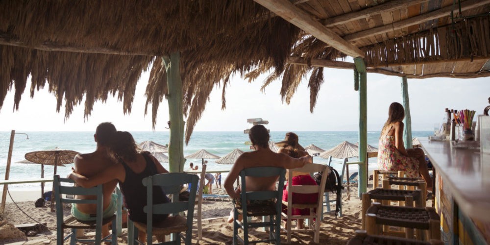 Travel To Crete With Kids Bunga Bar