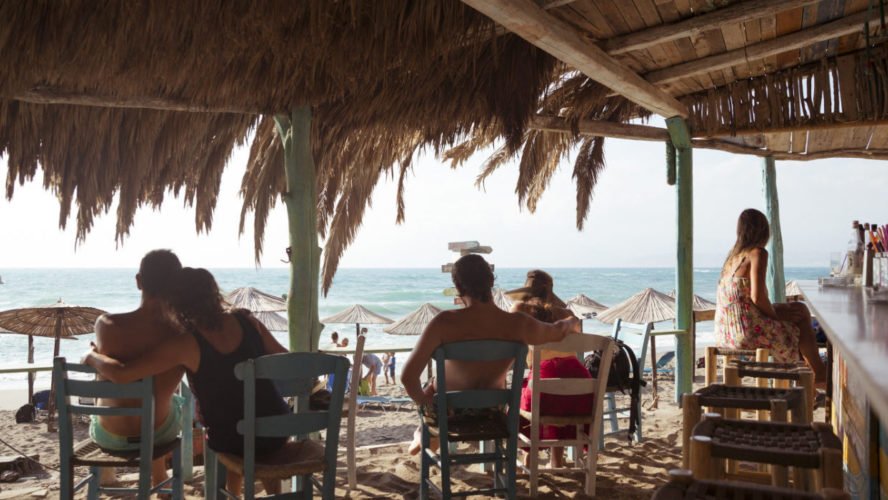 Travel To Crete With Kids Bunga Bar