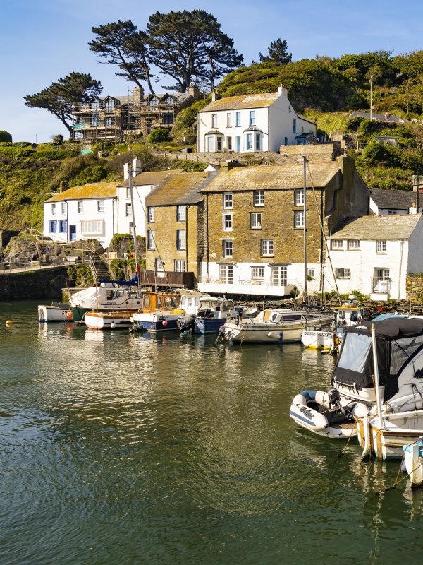 Cornwall Polperro Harbour Village