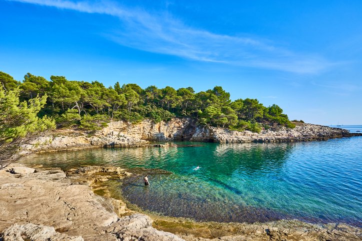 Istria coast croatia
