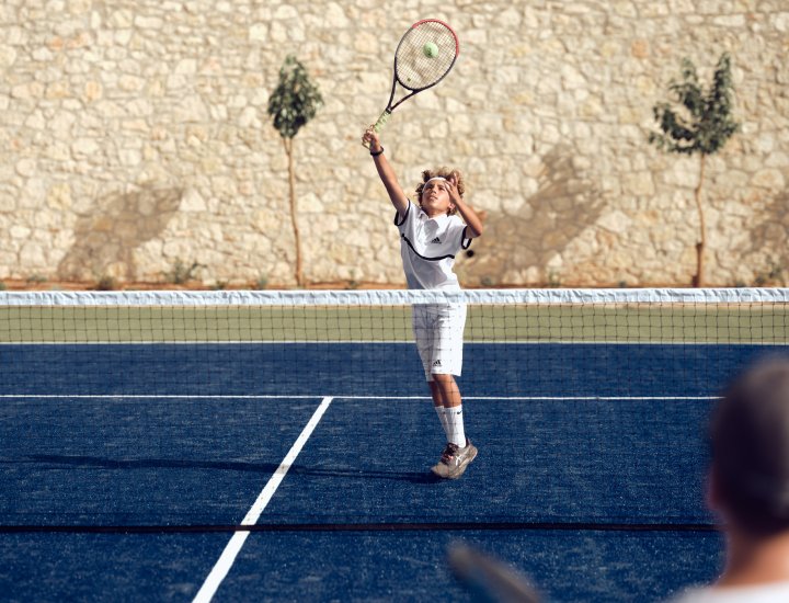 Crete Luxury Family Resort The Royal Senses Tennis